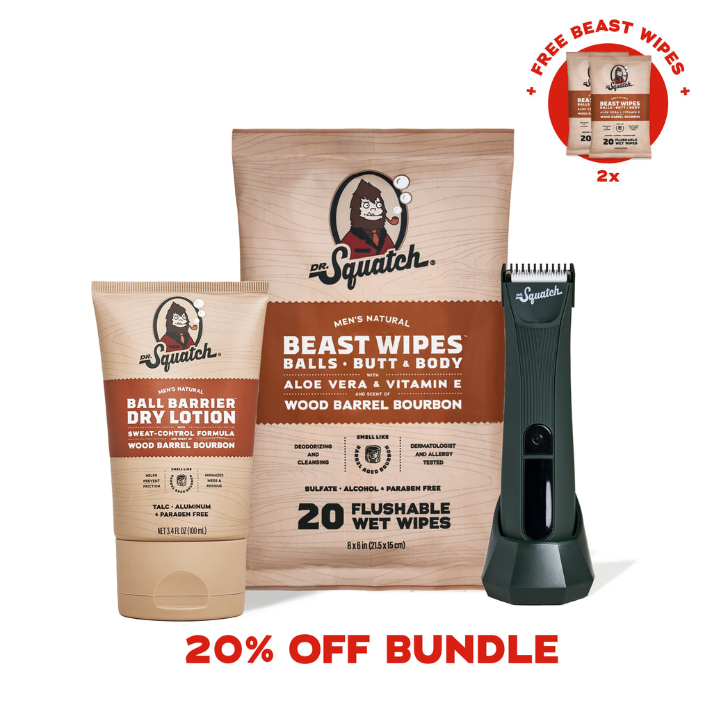 Ultimate Ball Care Bundle & Free Beast Wipes - Get Clean Without the Fuss