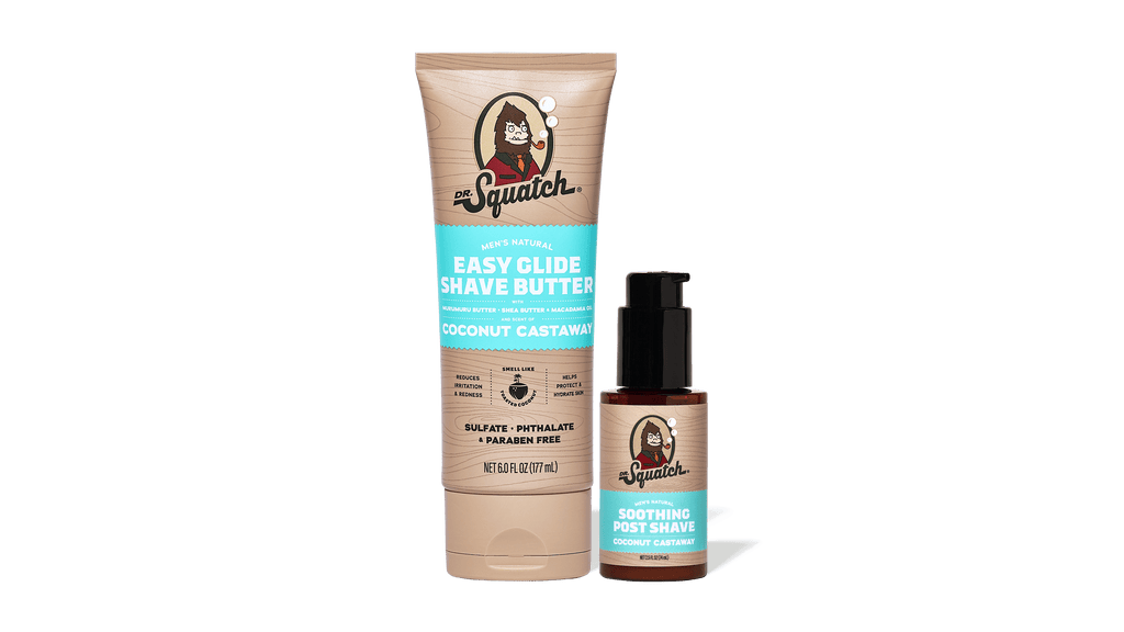 Coconut Castaway Smooth Shave Bundle - Freshen Up Like a Man