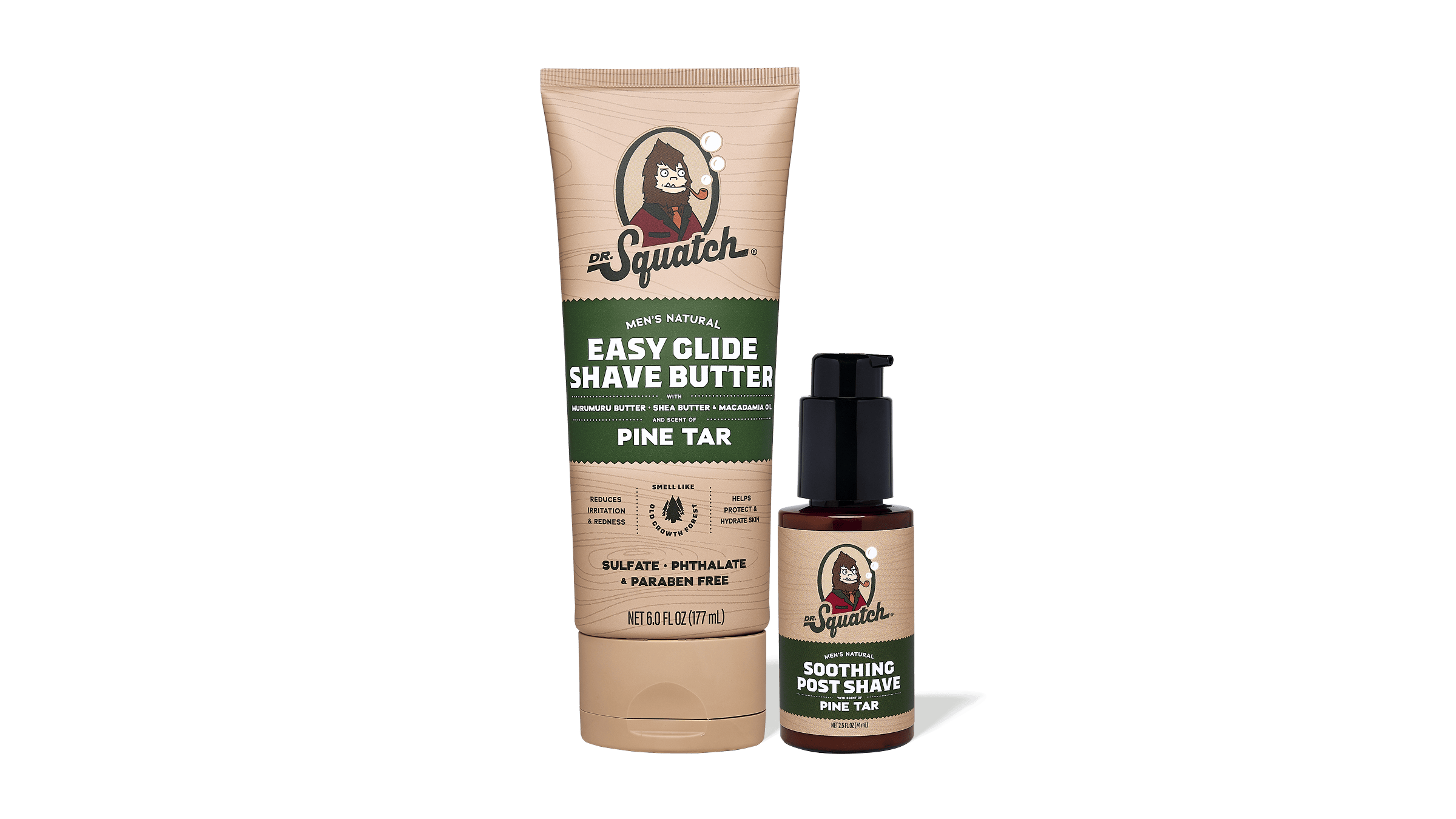 Pine Tar Smooth Shave Bundle - Win Fresh With Every Wash