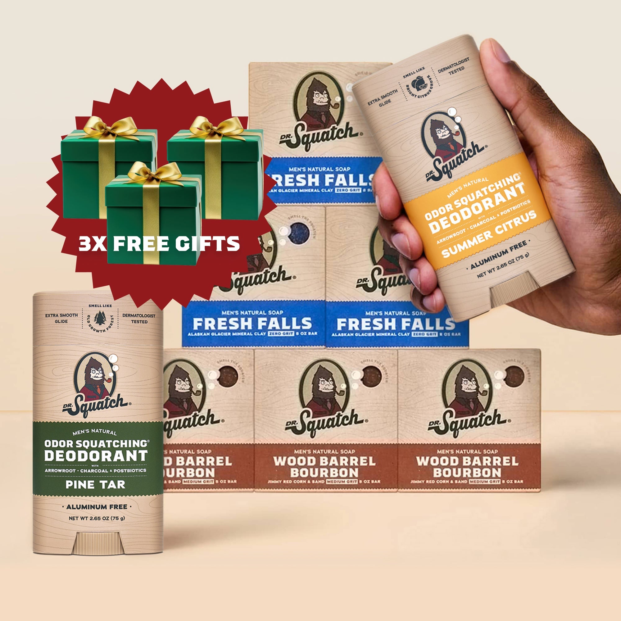 The Squatch Stack + Exclusive Gifts - Made for Daily Clean