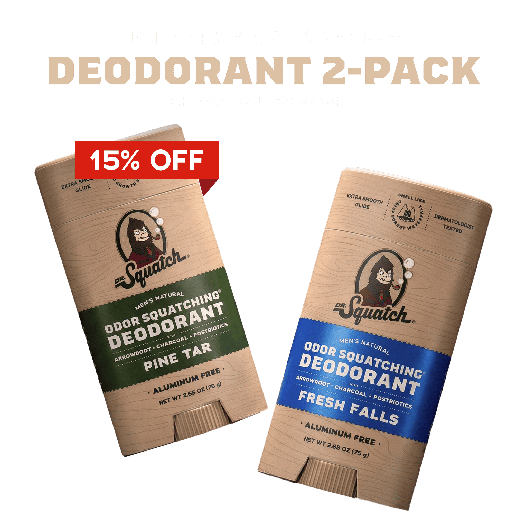 Exclusive: Deodorant 2-Pack Offer - Your Daily Fresh Reset