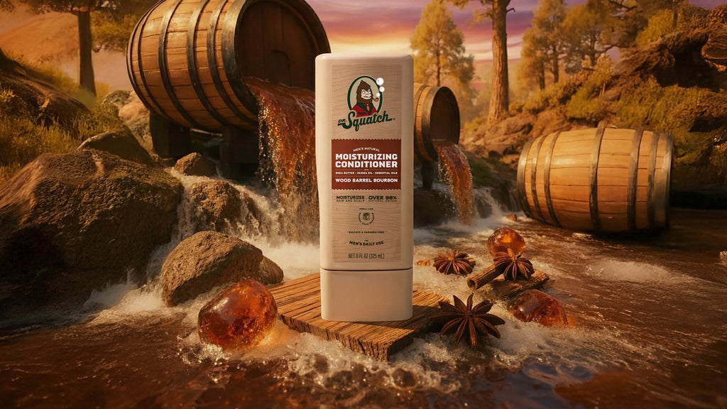 Wood Barrel Bourbon Conditioner - Freshen Your Shower Game