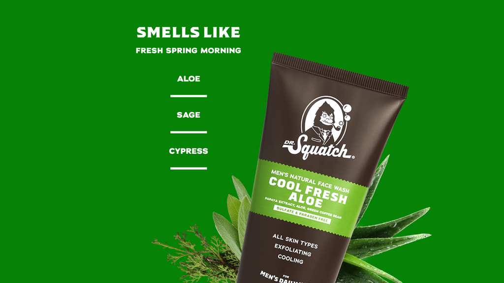 Cool Fresh Aloe Face Wash - Shower Smarter Today