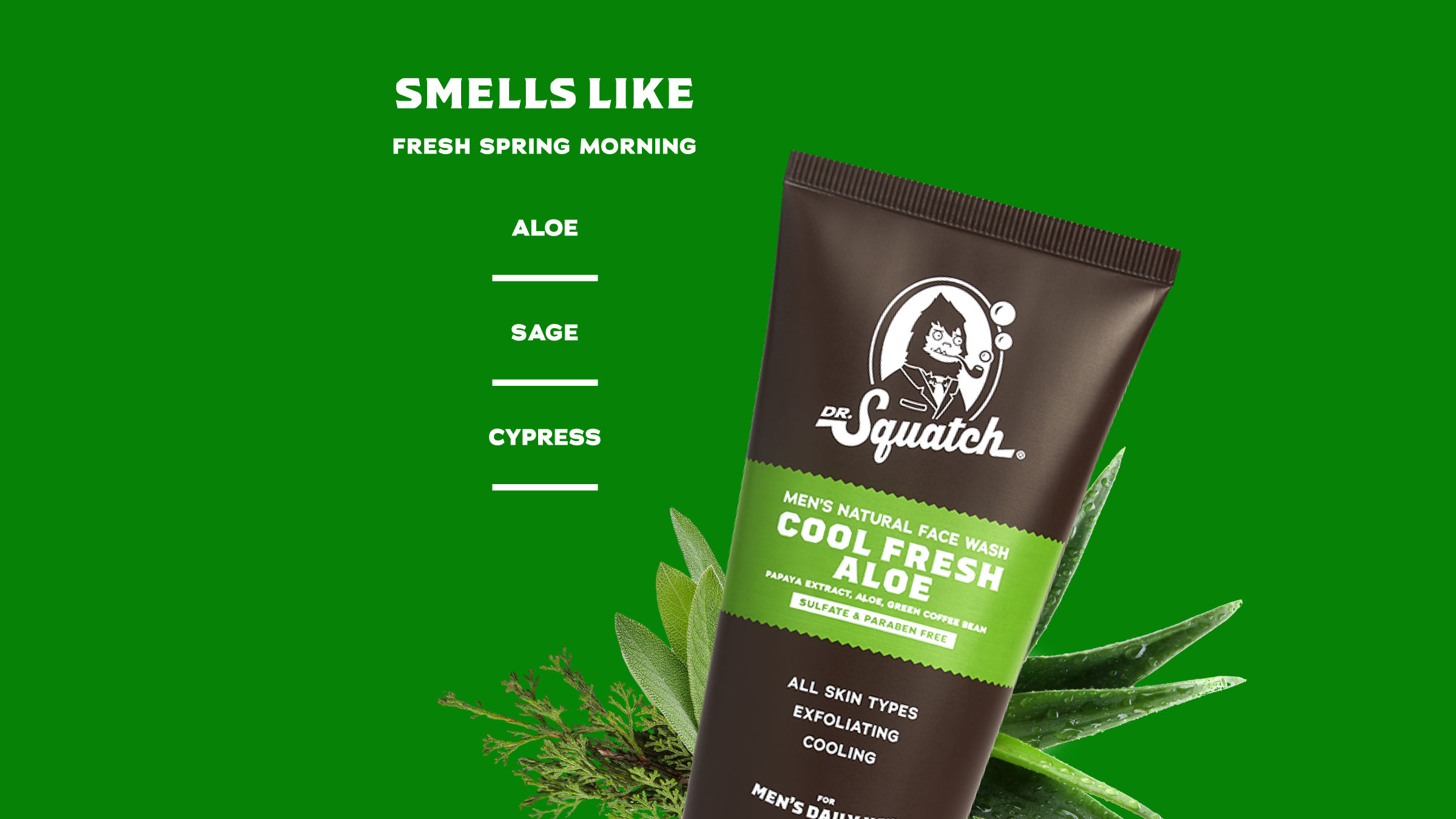 Cool Fresh Aloe Face Wash - Shower Smarter Today