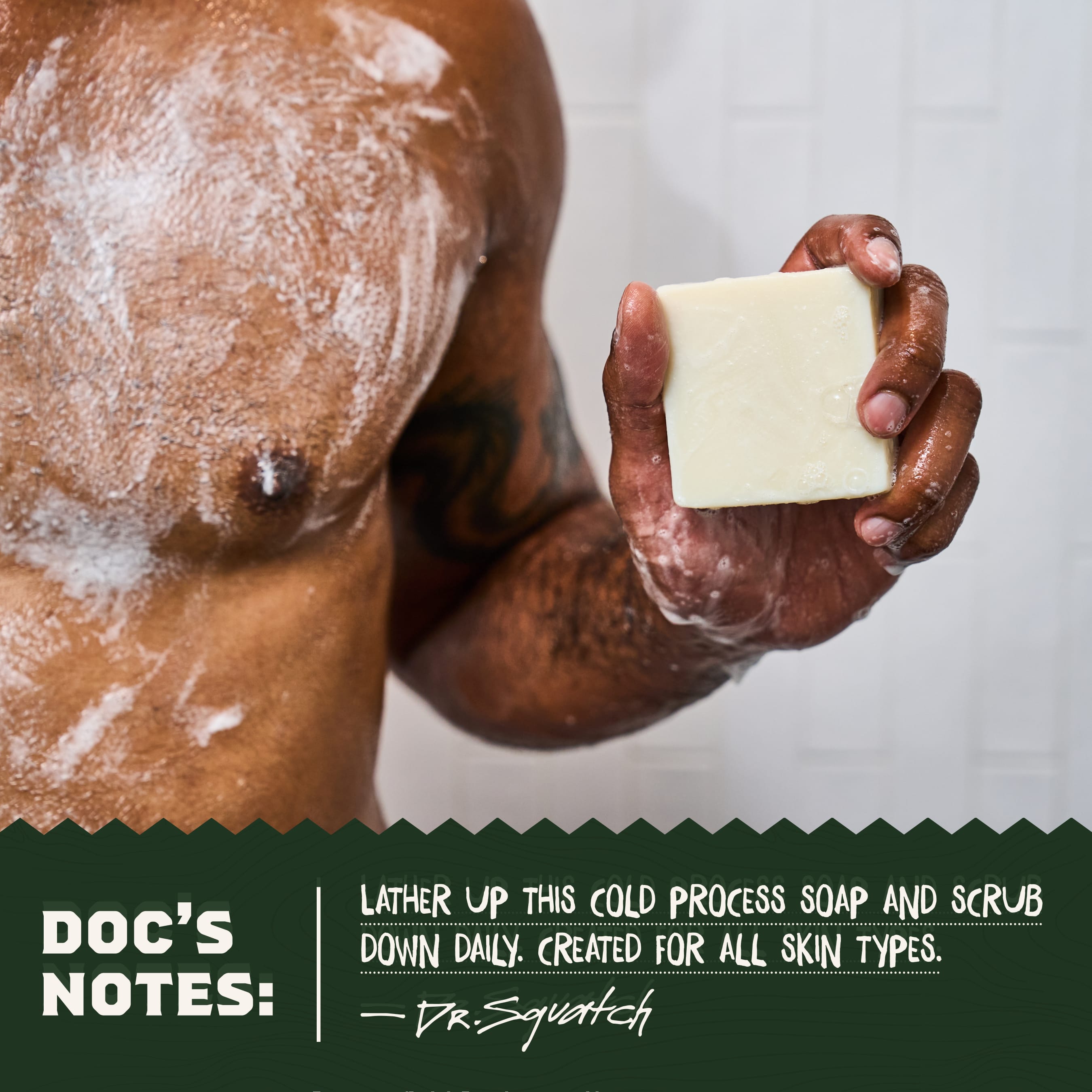 Bar Soap - Shower Ready in Minutes