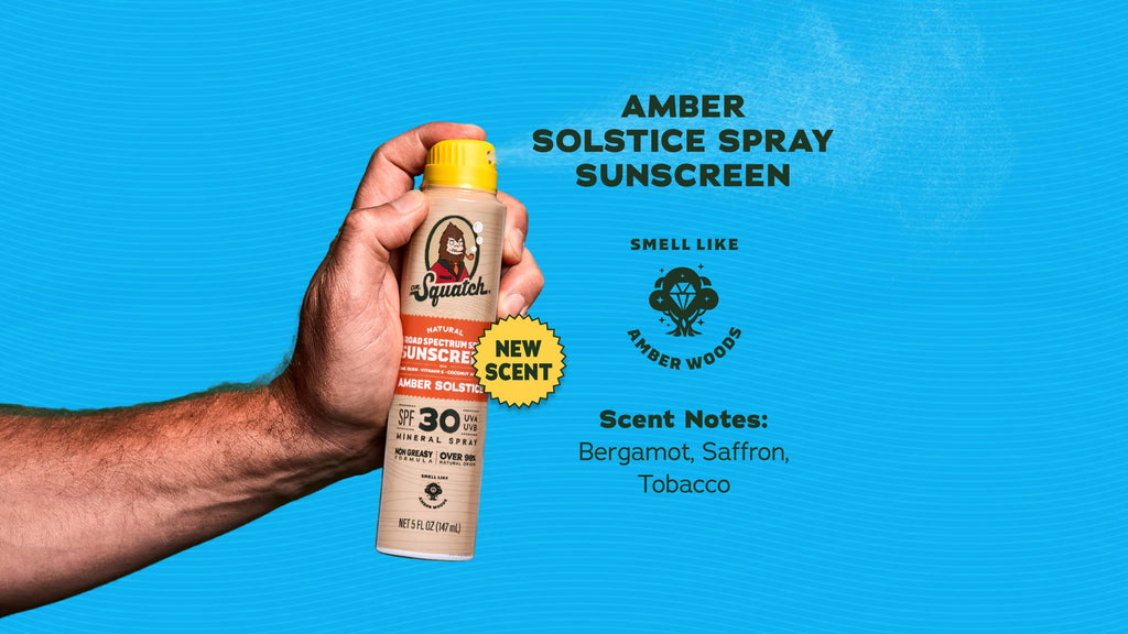 Amber Solstice Spray Sunscreen - Freshness in Every Bar