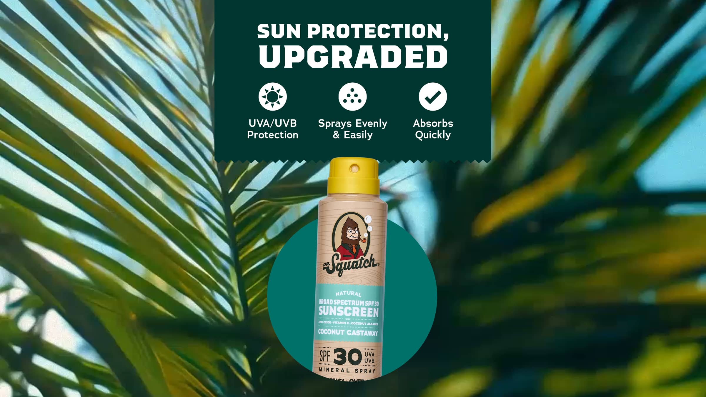 Coconut Castaway Spray Sunscreen - Fresh Never Felt Better