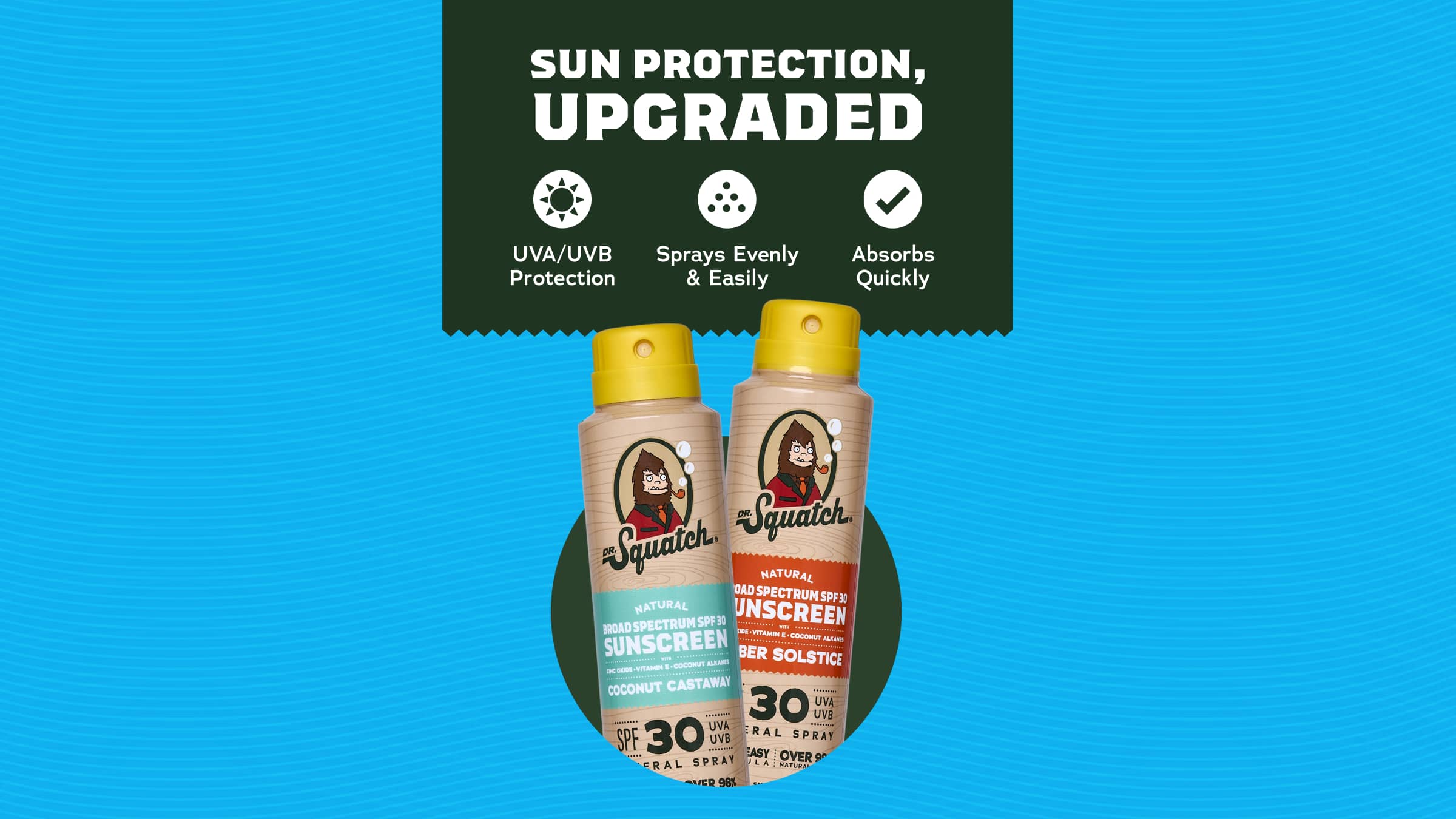 Spray Sunscreen 2-Pack - Shower Gear That Delivers