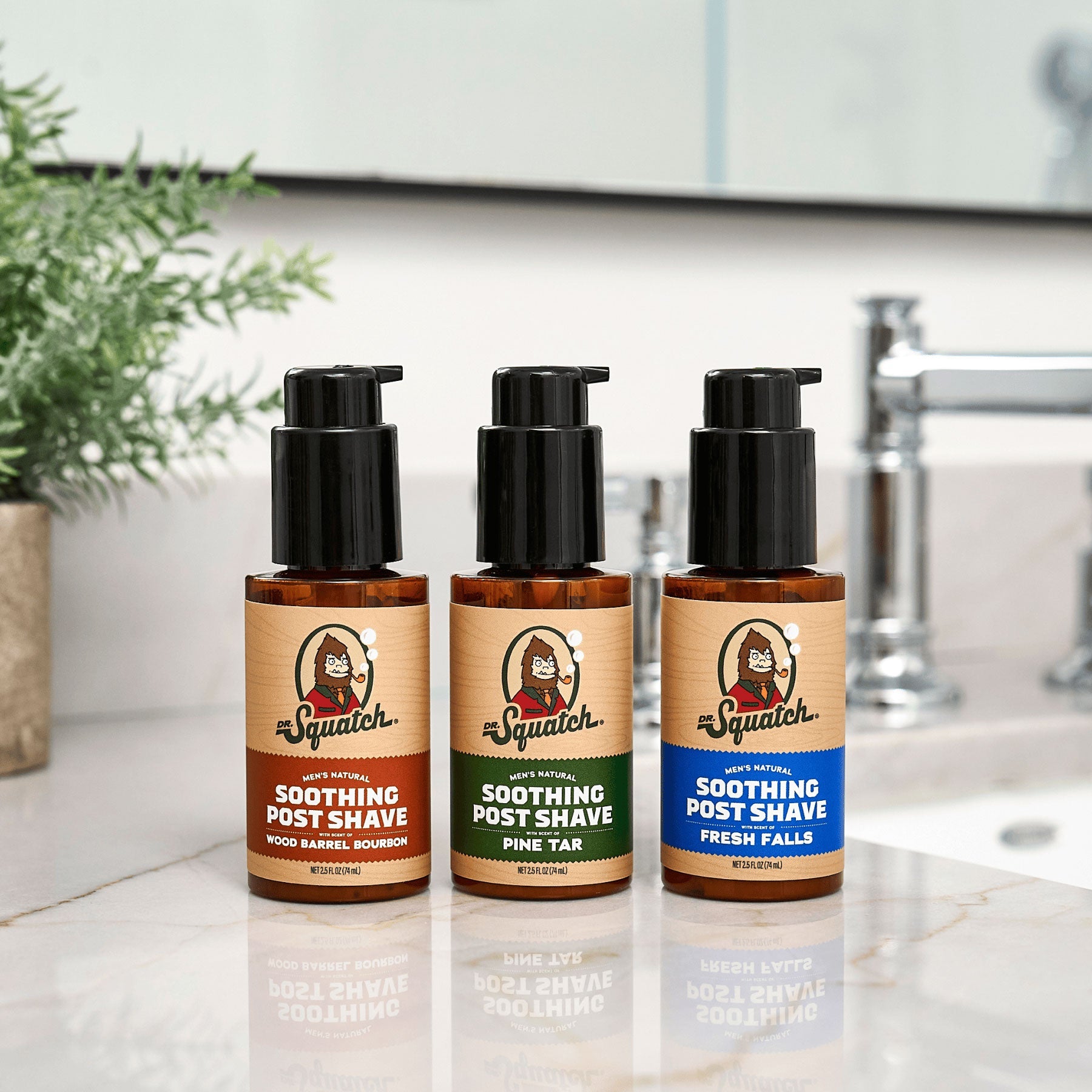 Soothing Post Shave Wood Barrel Bourbon - Clean Scents for Men