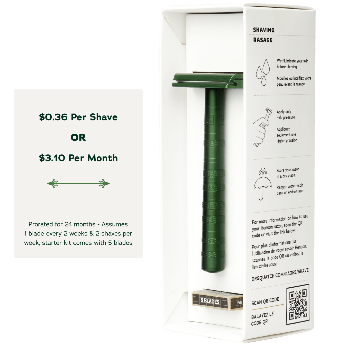 Safety Razor - Fresh Vibes Start Here
