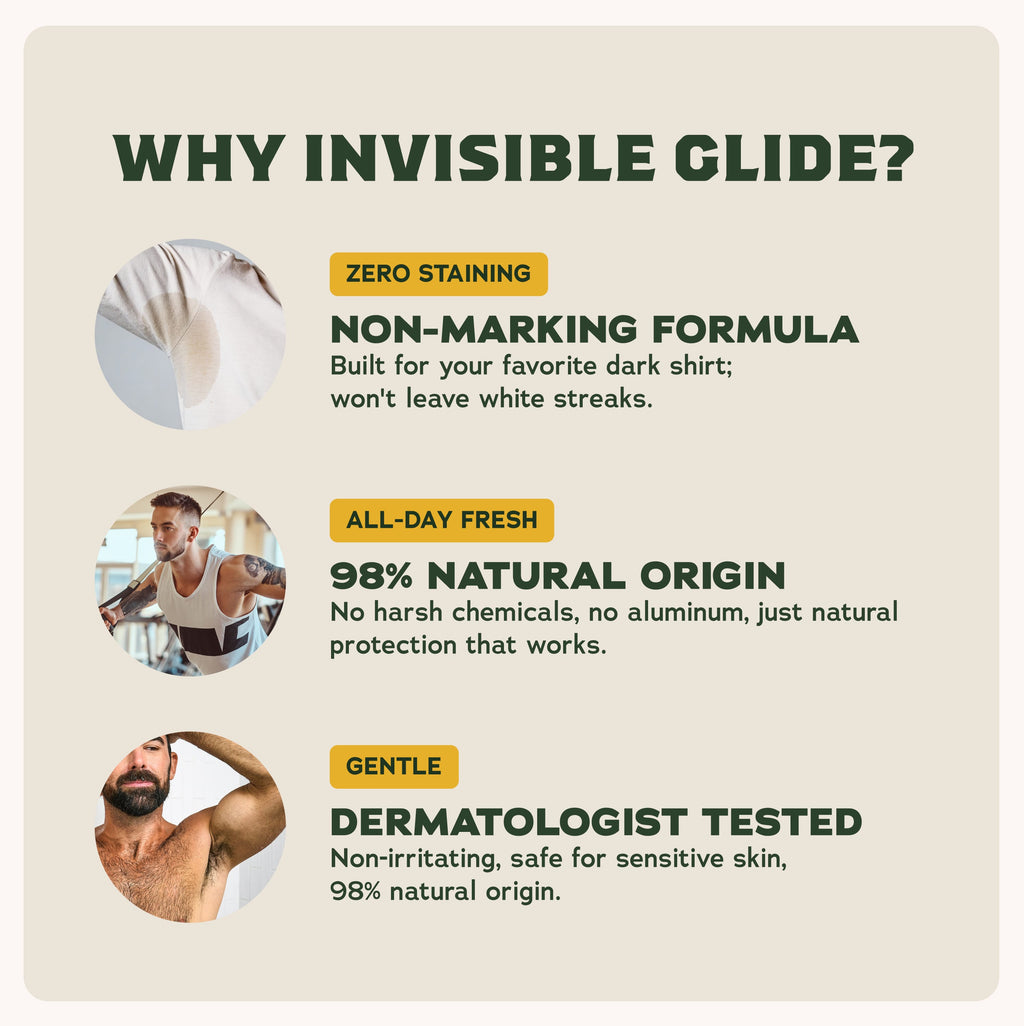 Exclusive: Invisible Glide Deodorant 2-Pack Offer - Wash Away the Funk