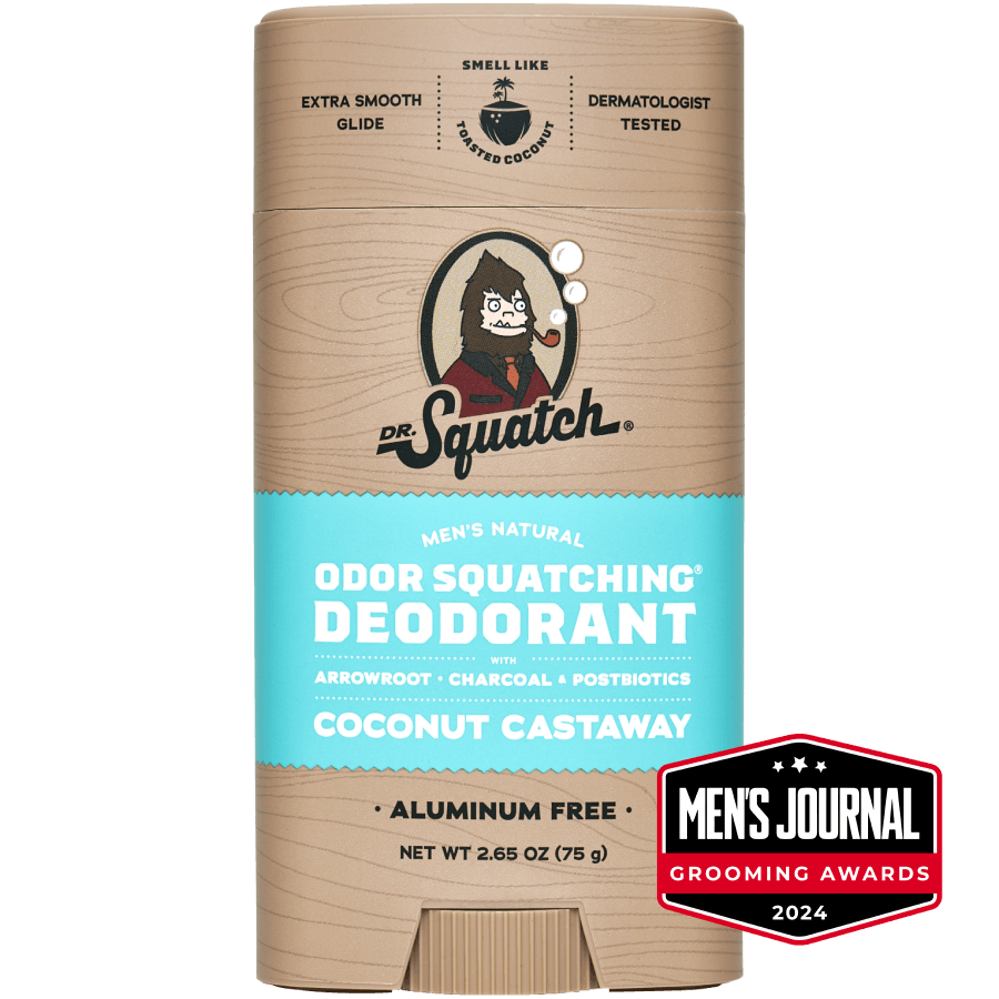 Essentials: Coconut Castaway Deodorant - Clean Gear for Men
