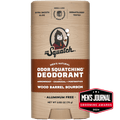 Essentials: Wood Barrel Bourbon Deodorant - Step Into Better Freshness