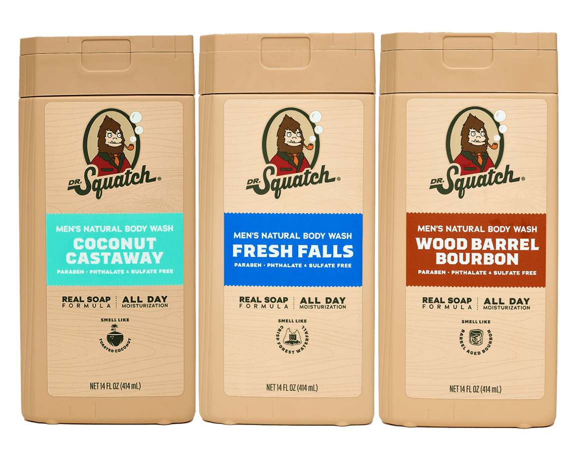 14 oz Body Wash Subscription - 3 Bottles - Upgrade Your Shower Time