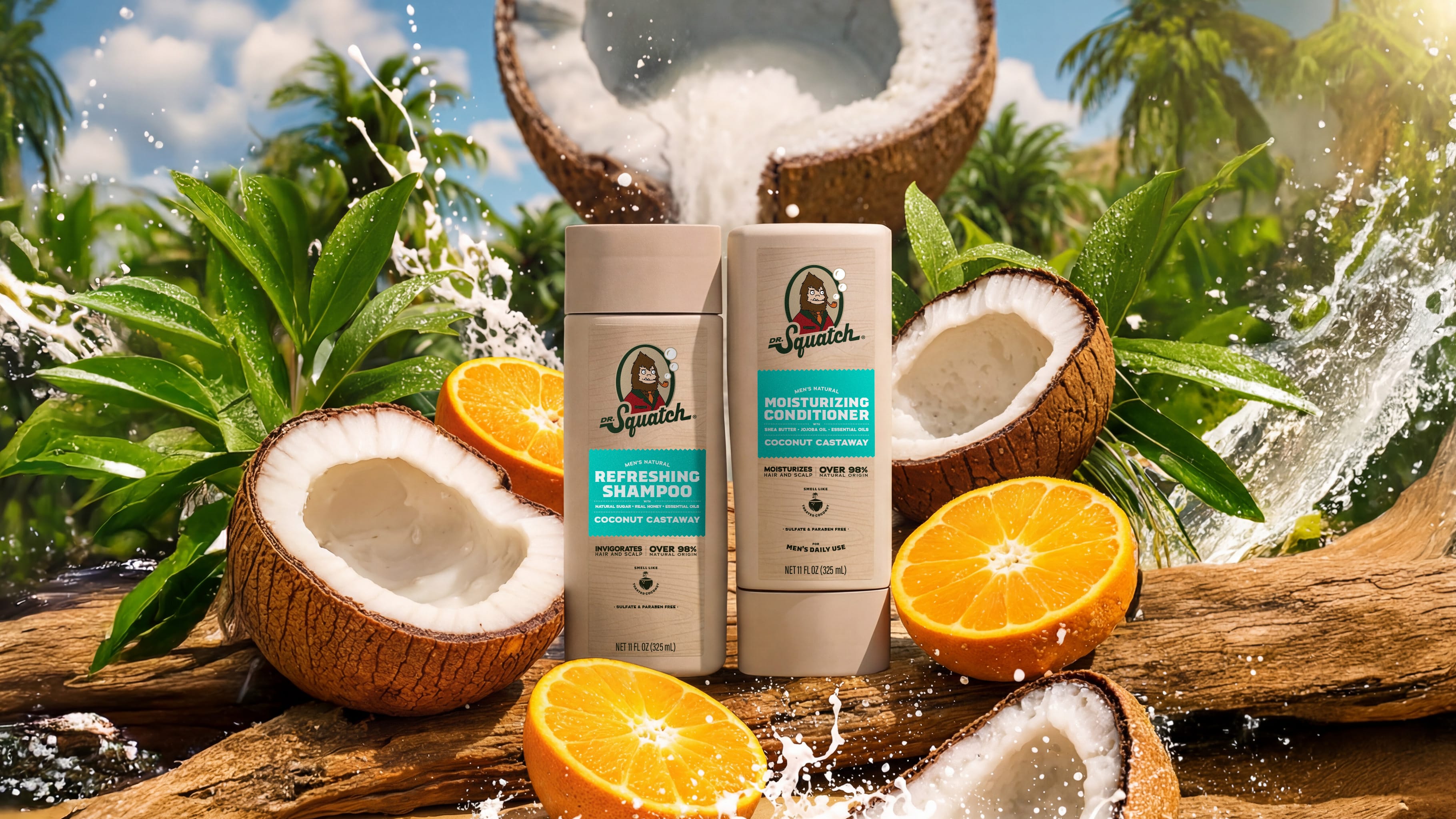 Coconut Castaway Hair Care Kit - The Bar Means Business