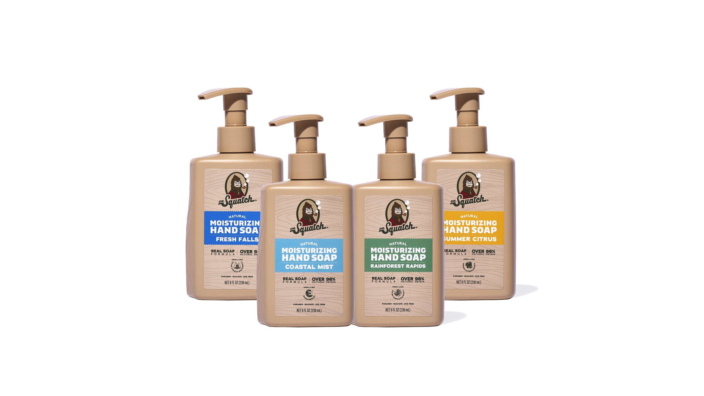 Hand Soap 4-Pack - Freshness in Every Bar