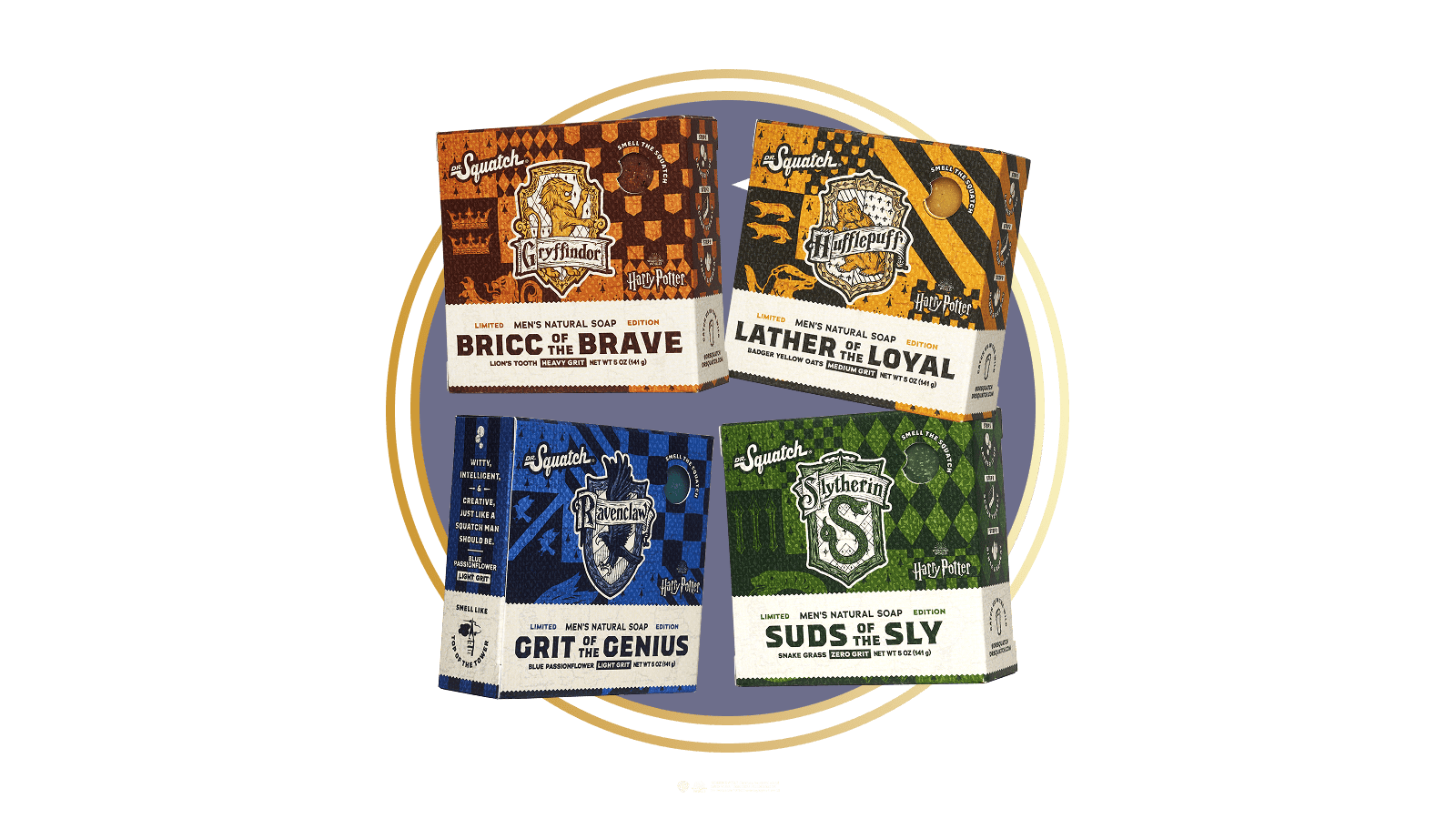 Harry Potter 4-Pack - Your Shower Just Got Better