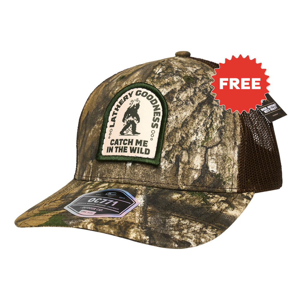 6 Pack Bar Soap + FREE Realtree Hat - The Bar Men Reach For