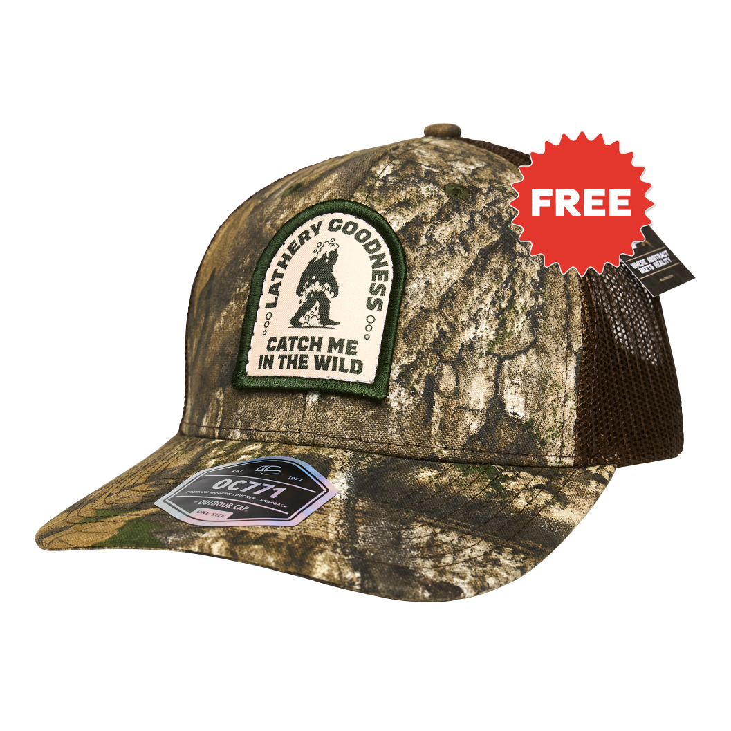 6 Pack Bar Soap + FREE Realtree Hat - The Bar Men Reach For