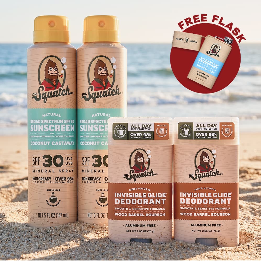 Festival Set + FREE Deo Flask - Feel Fresh After the Gym