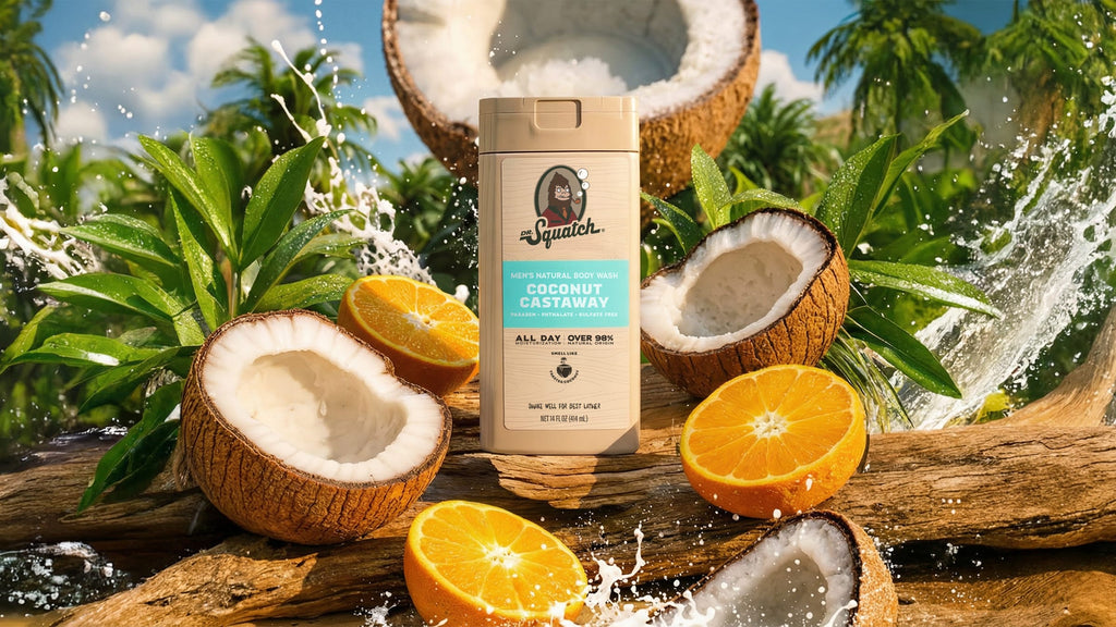 14 oz Coconut Castaway Body Wash - Bold Scents for Clean Skin
