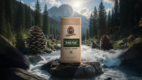 14 oz Pine Tar Exfoliating Body Wash - Wash Clean and Smell Fresh