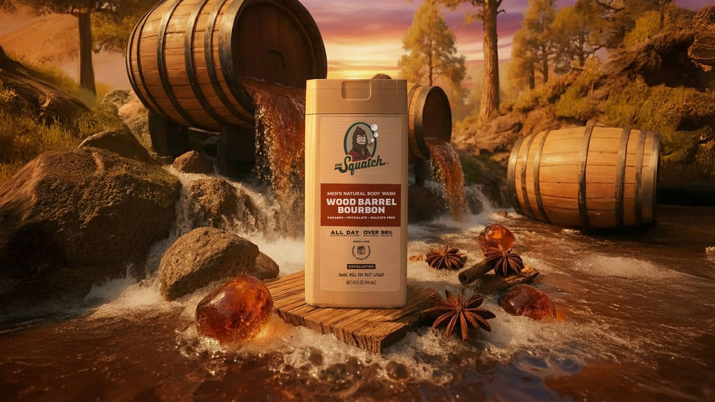 14 oz Wood Barrel Bourbon Body Wash - Soap That Shows Up