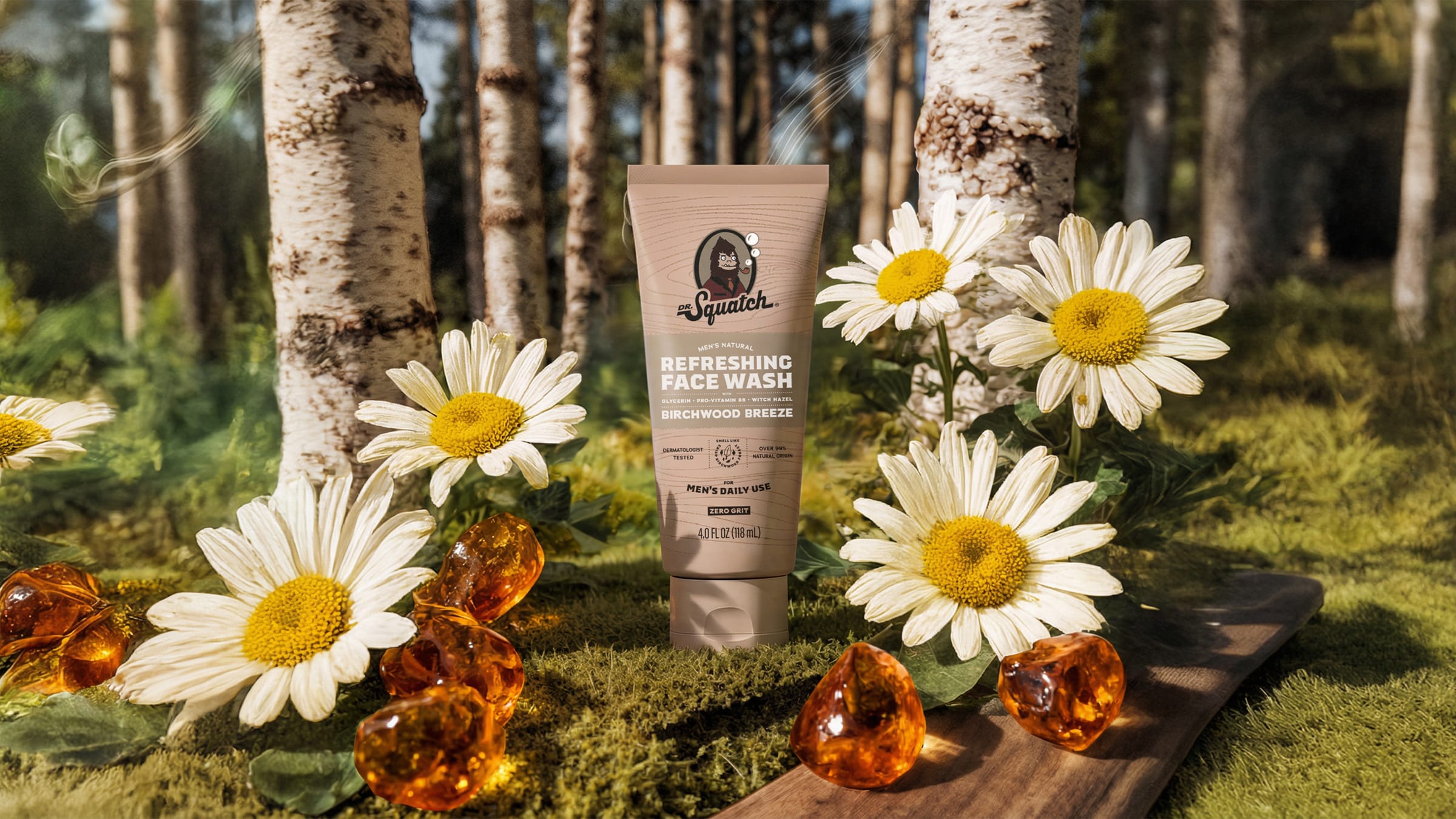 Birchwood Breeze Refreshing Face Wash - Fresh Skin Strong Start