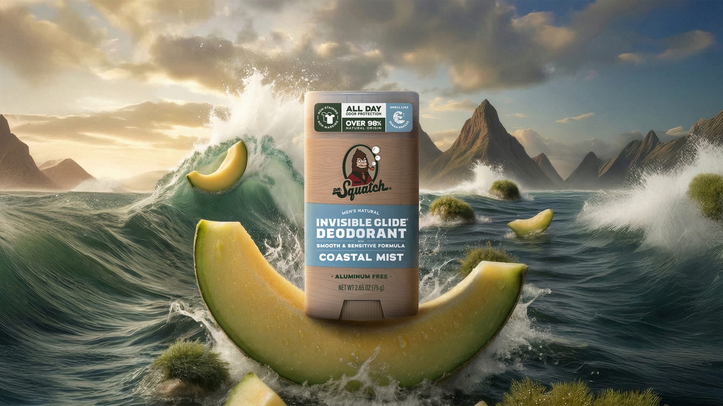 Coastal Mist Invisible Glide Deodorant - Finish With a Fresh Scent