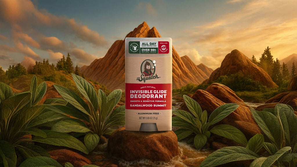 Sandalwood Summit Invisible Glide Deodorant - Your Go To Fresh Bar