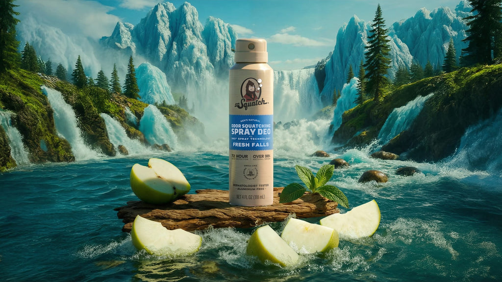 Fresh Falls Spray Deodorant - Smell Clean Not Overdone