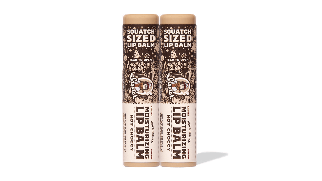 Hot Choccy Lip Balm 2-Pack - Make Clean Feel Rugged
