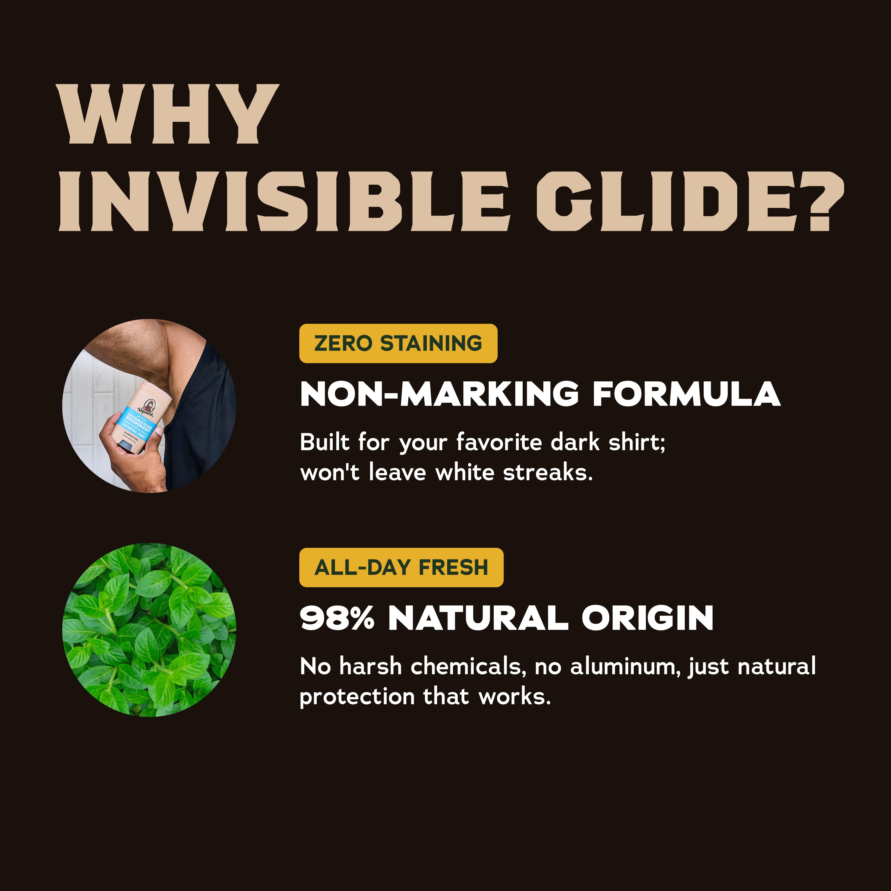 Exclusive: Invisible Glide Deodorant 2-Pack Trial - Smell Clean and Stay Sharp