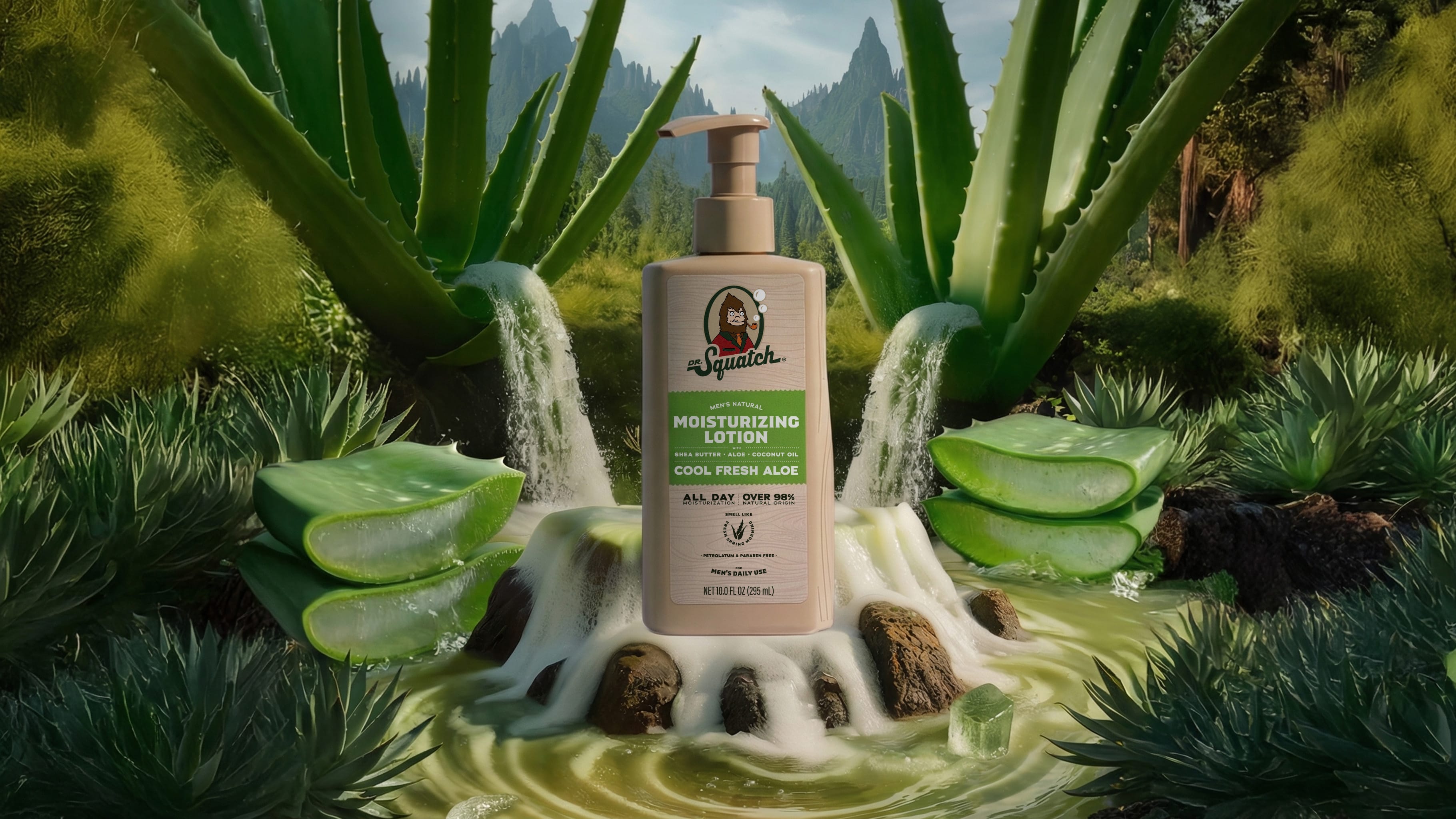Cool Fresh Aloe Lotion - Fresh Starts in the Shower