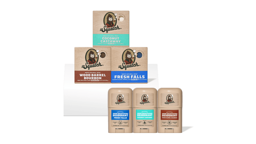 Mini Soap & Deodorant Set - Fresh Soap for Hard Days