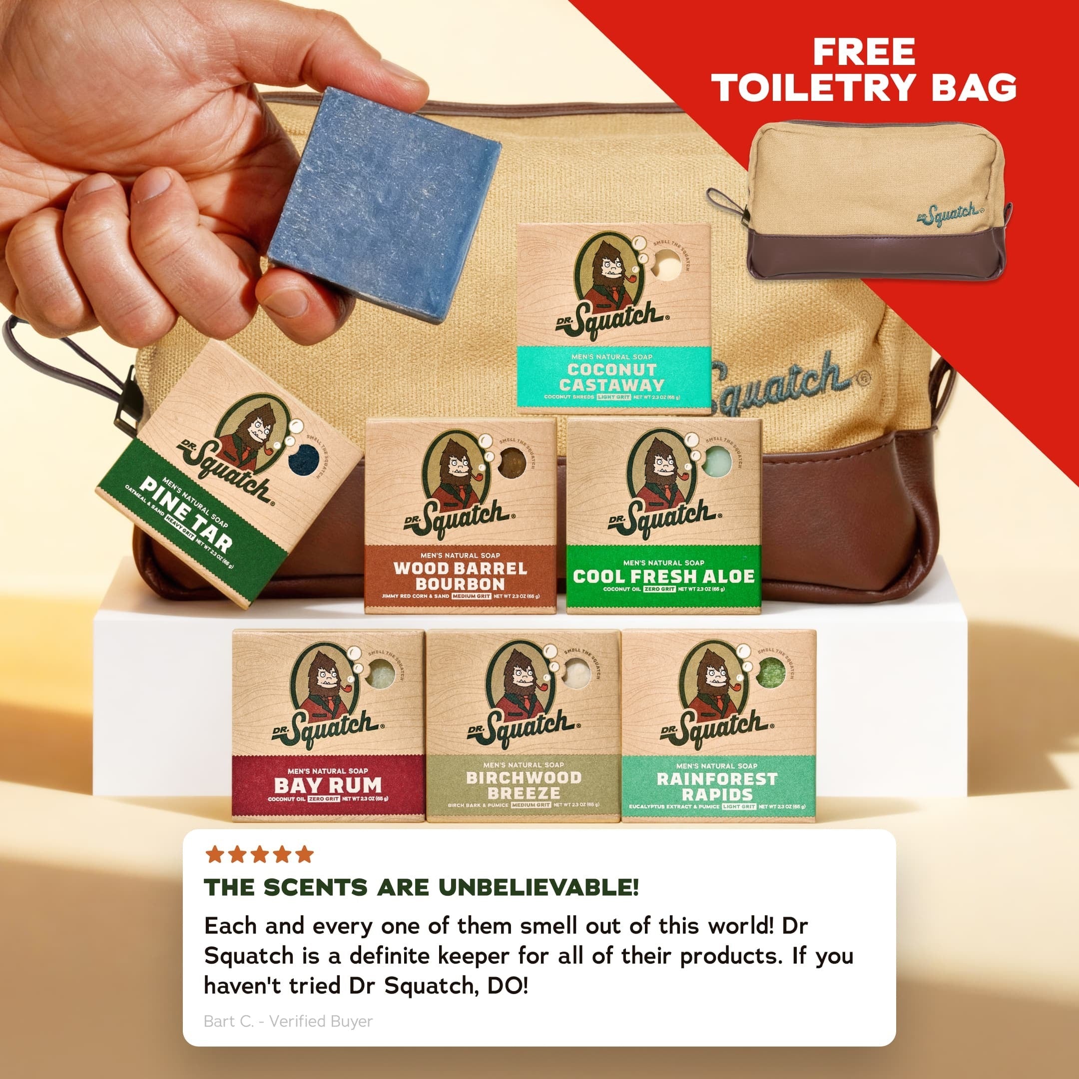Scent Sampler - 8 Mini Soaps - Upgrade Your Shower Time