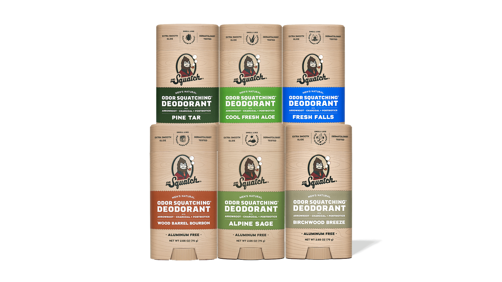 Deodorant Subscription - 6 Sticks - Freshness in Every Bar