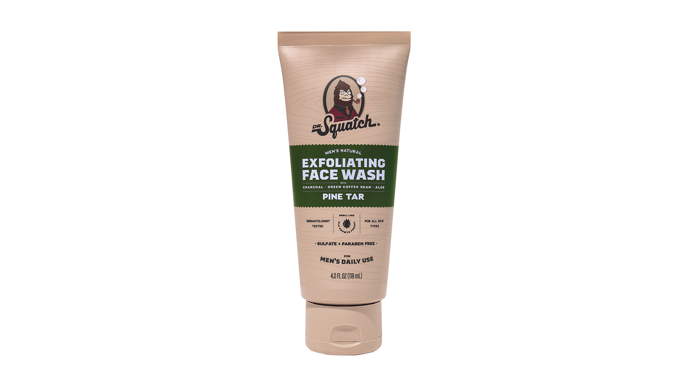 Pine Tar Exfoliating Face Wash - Good Soap for Good Days