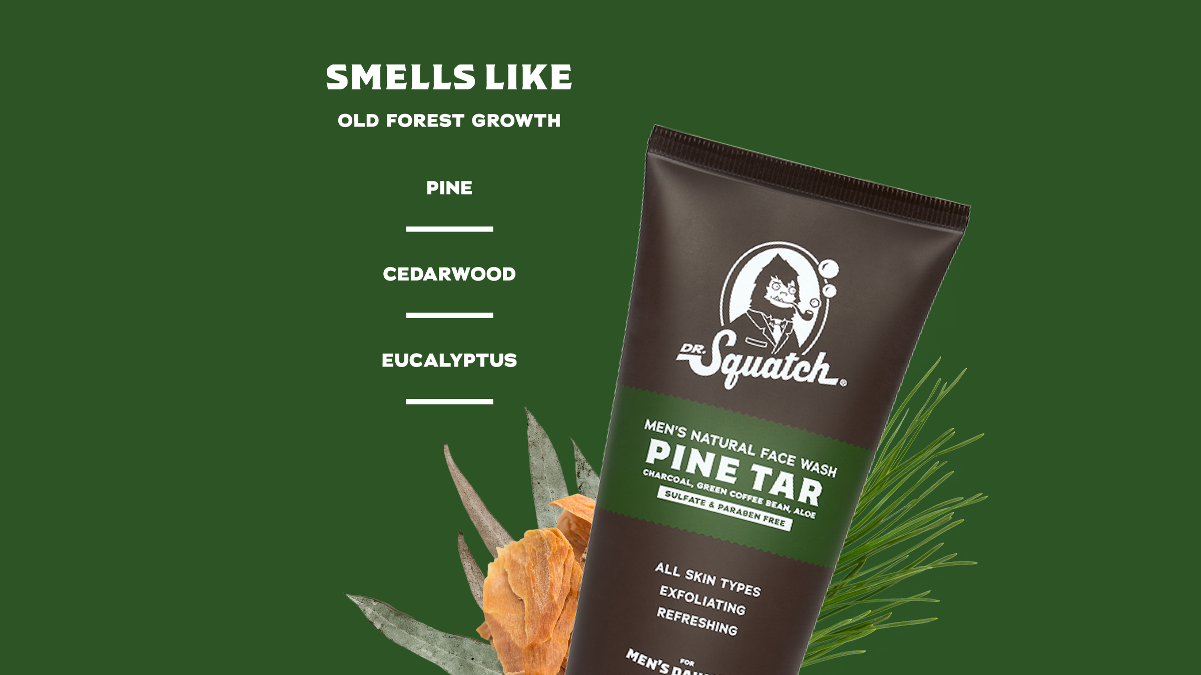 Pine Tar Face Wash - Upgrade Your Daily Clean