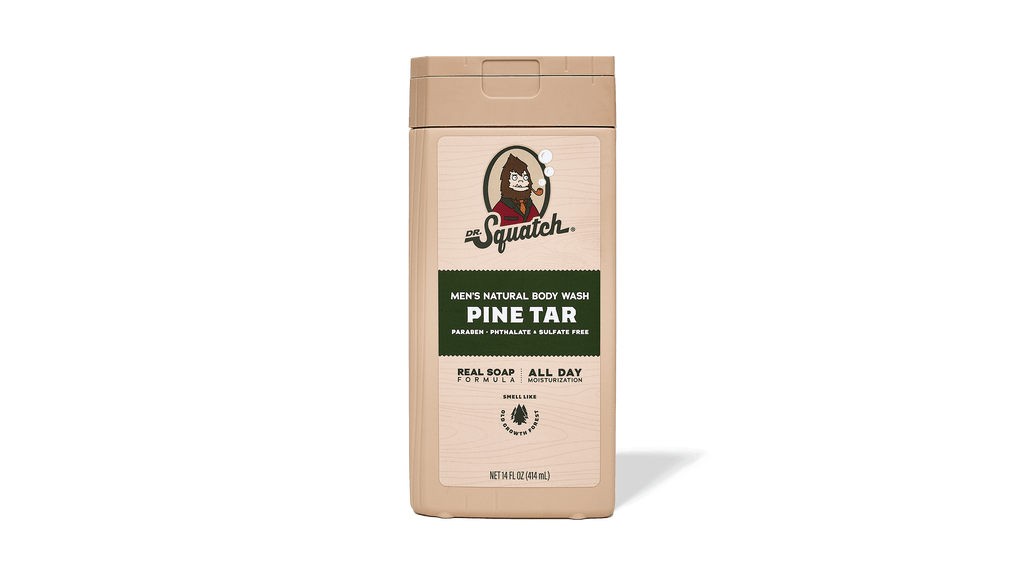 14 oz Pine Tar Body Wash - Get That Just Washed Feel