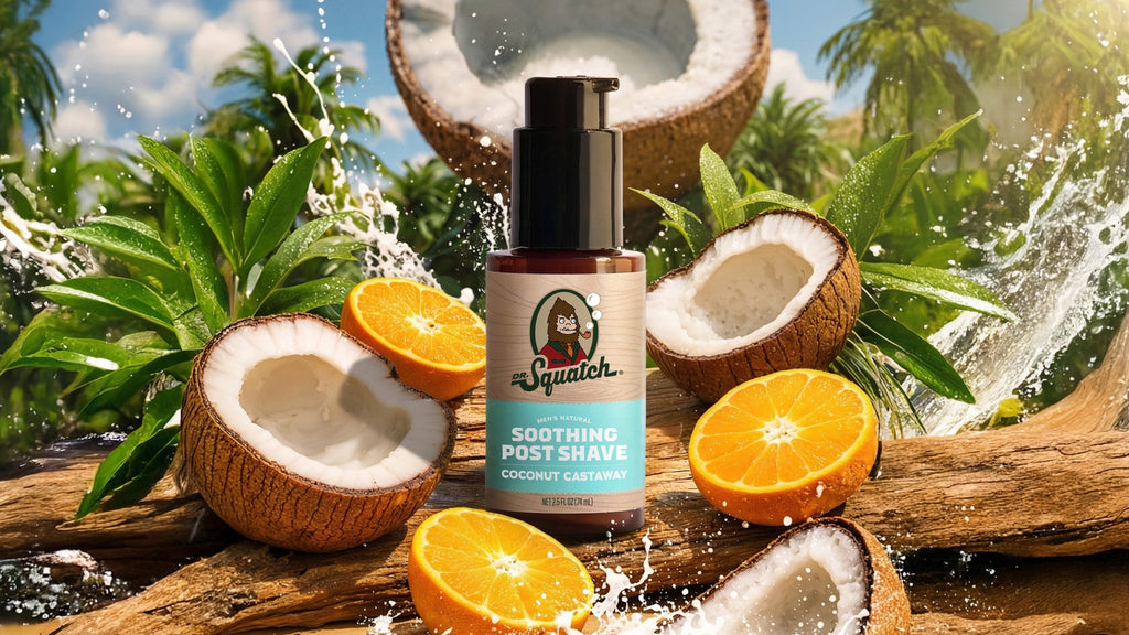Soothing Post Shave Coconut Castaway - Freshness Without the Frills