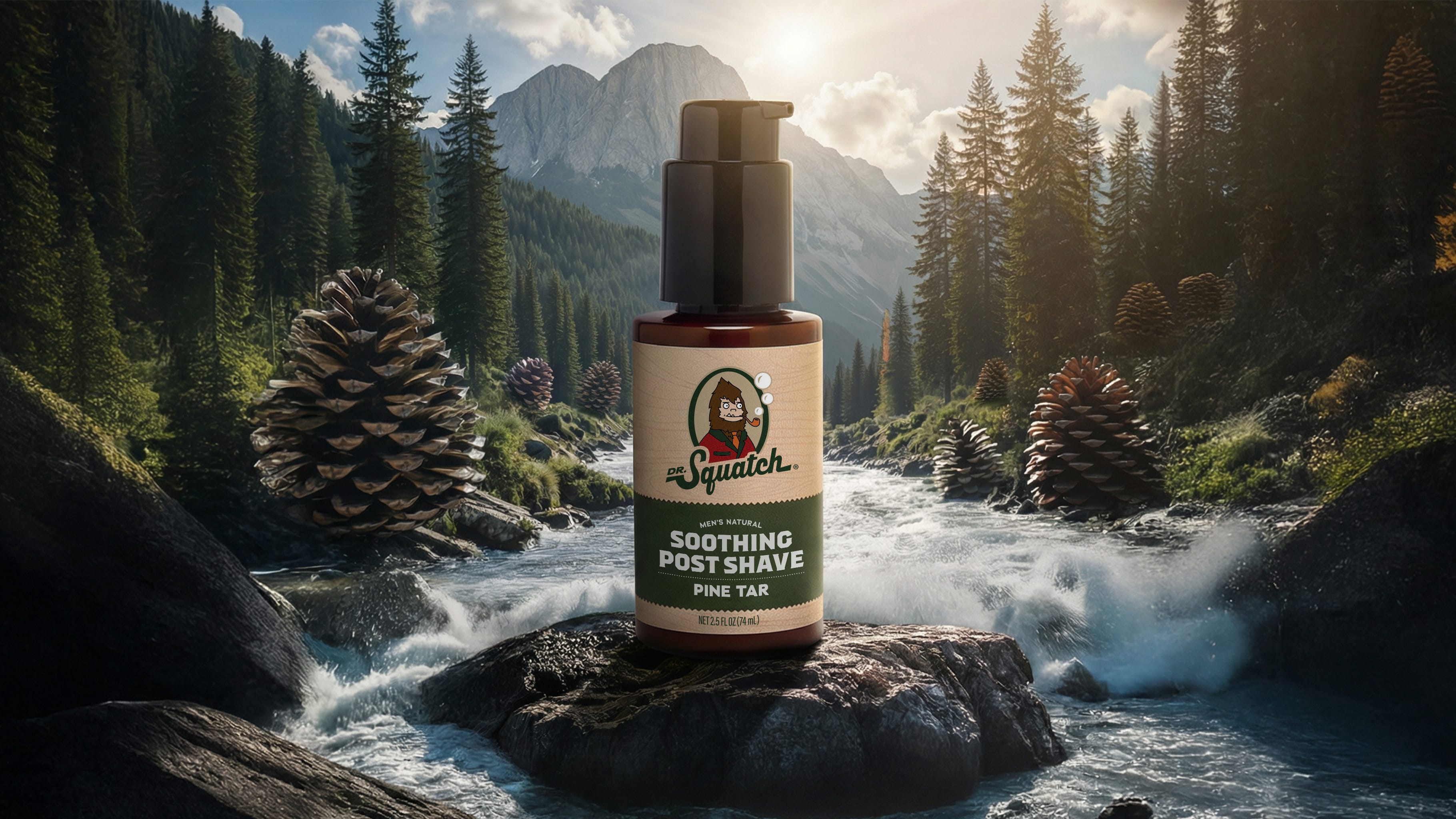 Soothing Post Shave Pine Tar - Your Bathroom Deserves Better