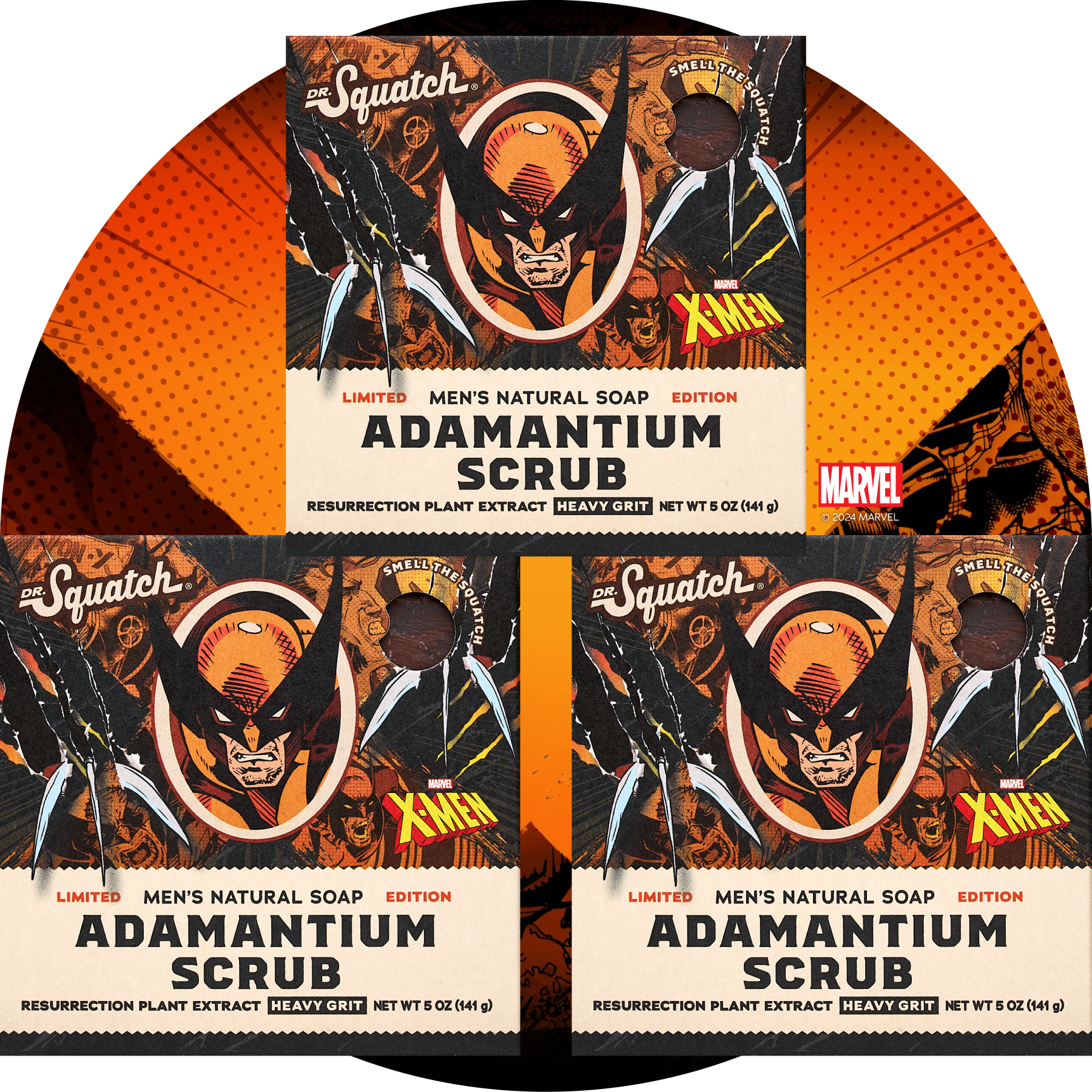 Adamantium Scrub 3-Pack - Clean Like You Mean It