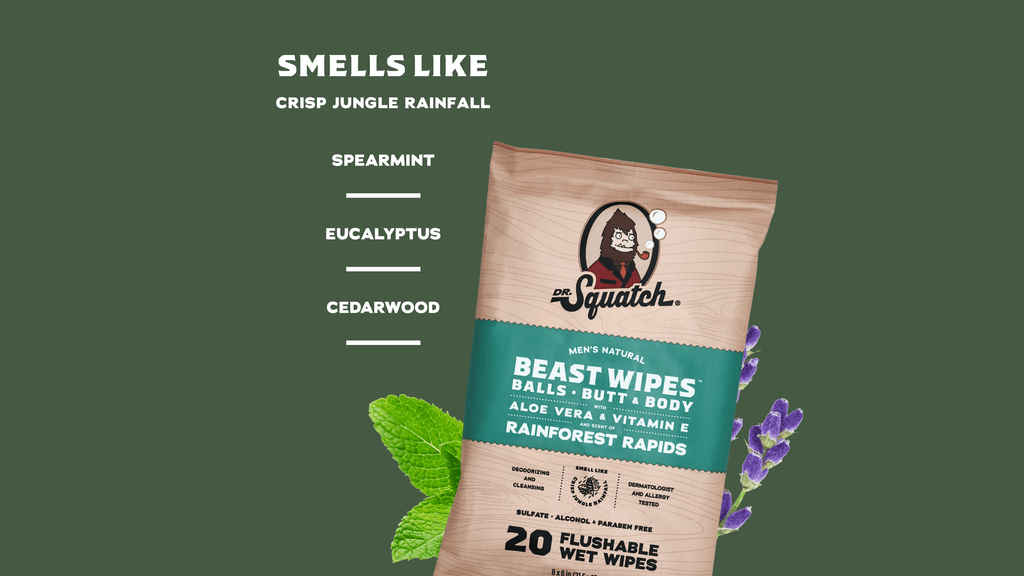 FREE Rainforest Rapids Wipes - Soap That Feels Like Gear