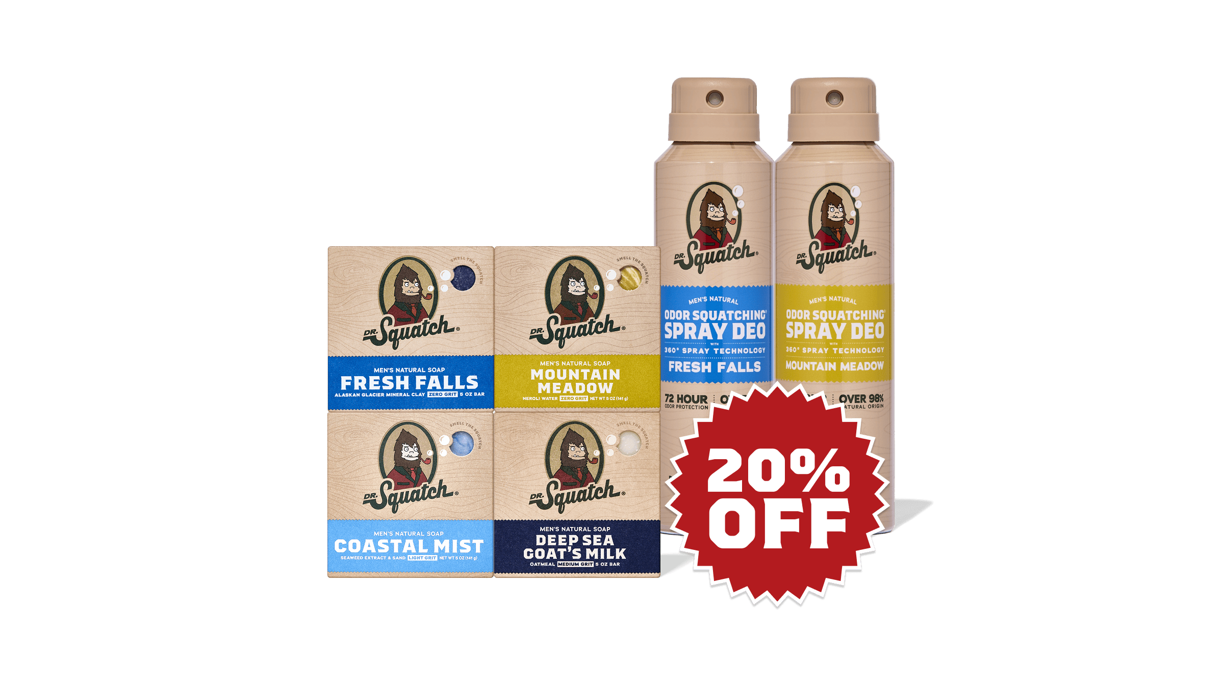360° Spray Set - Shower Strong Every Day
