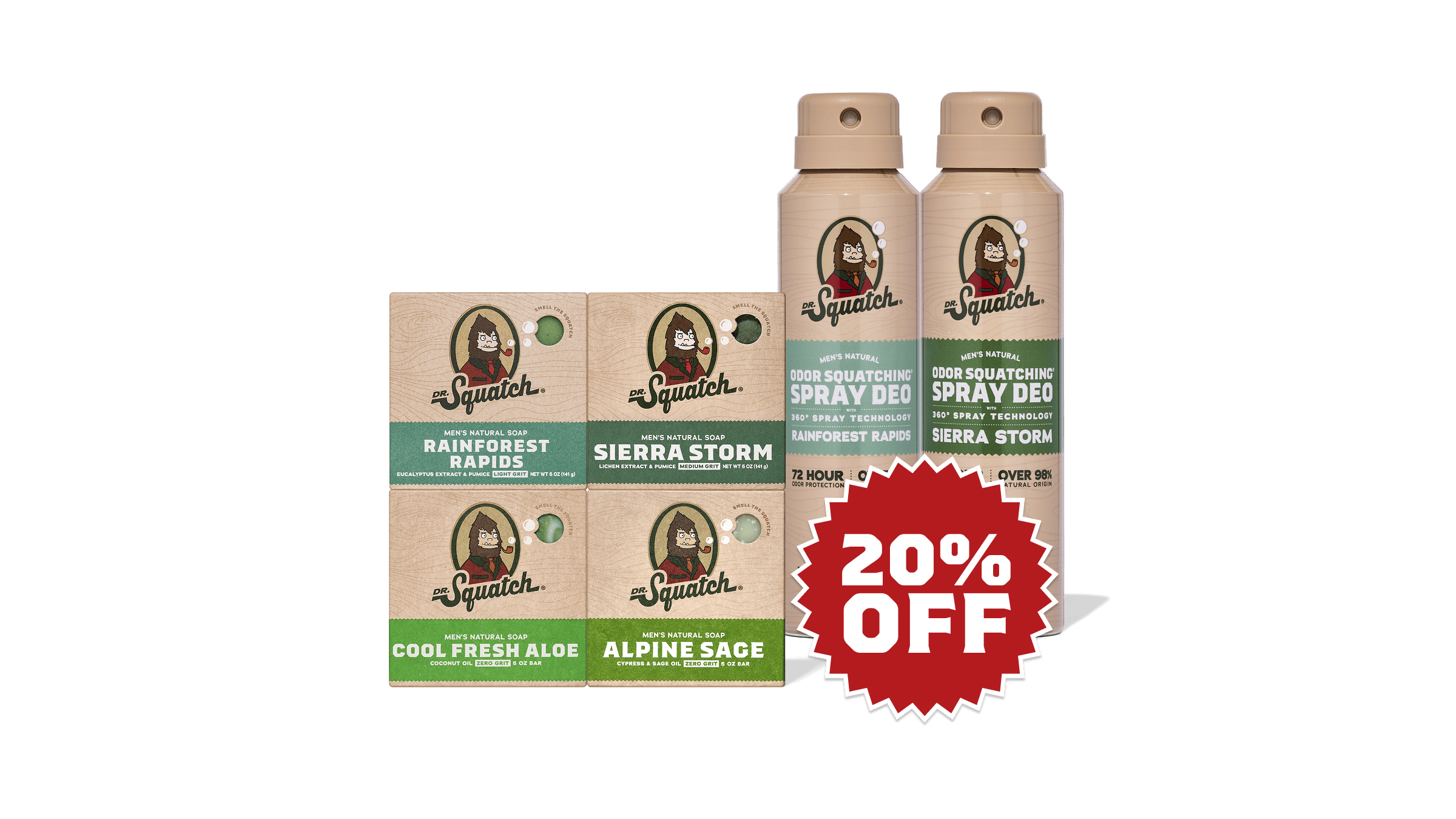 360° Spray Set - Shower Strong Every Day
