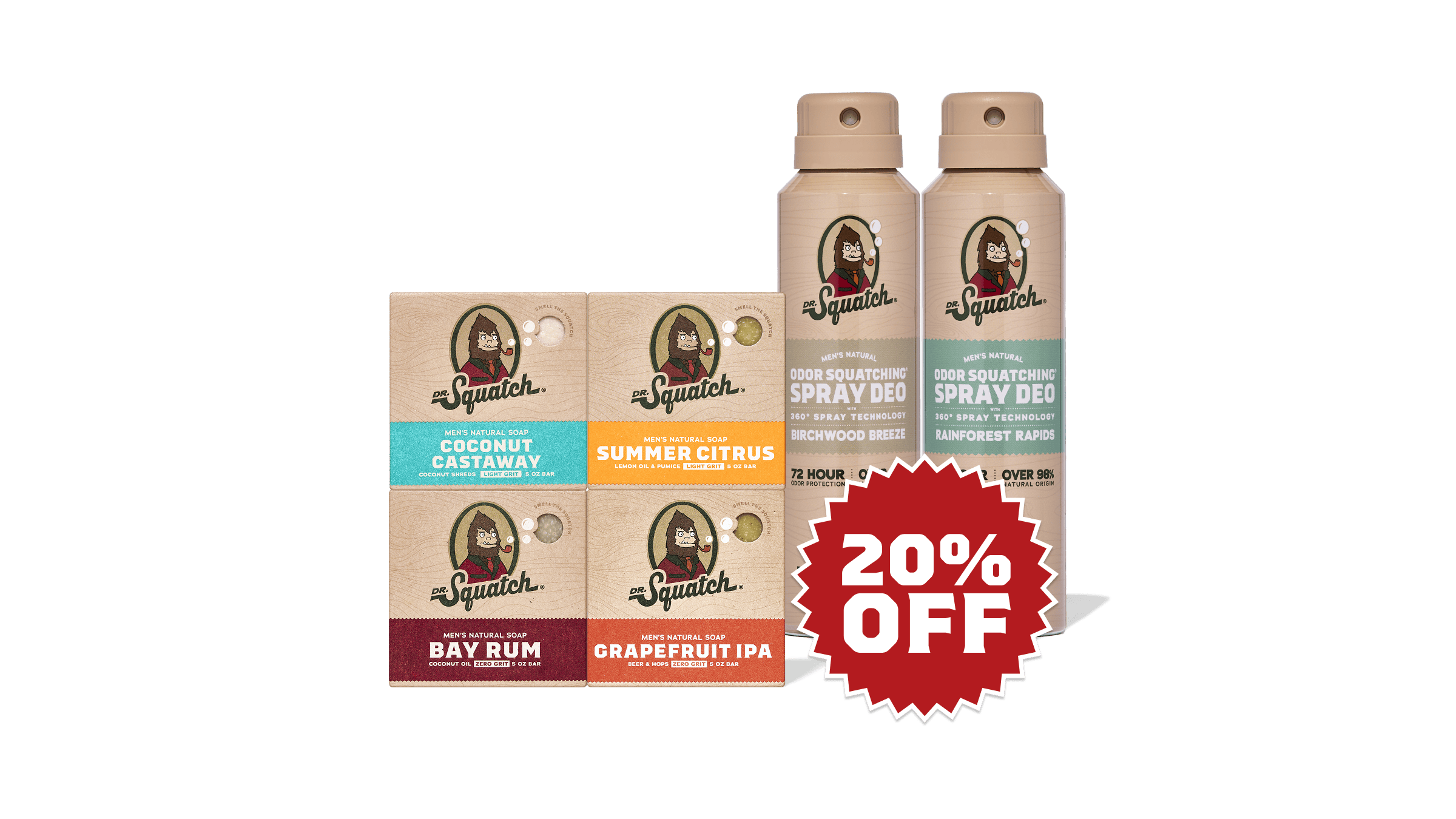 360° Spray Set - Shower Strong Every Day