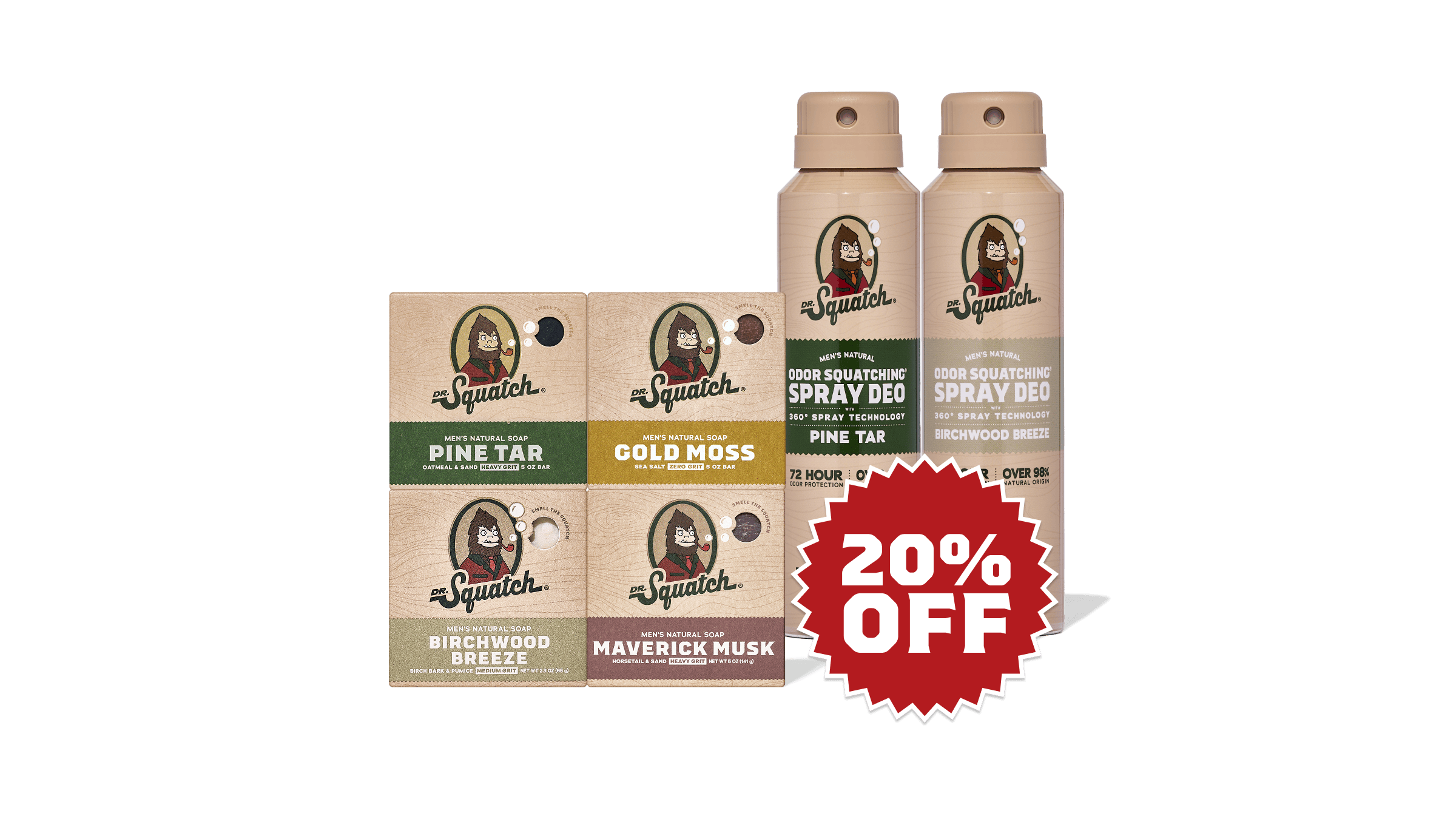 360° Spray Set - Shower Strong Every Day