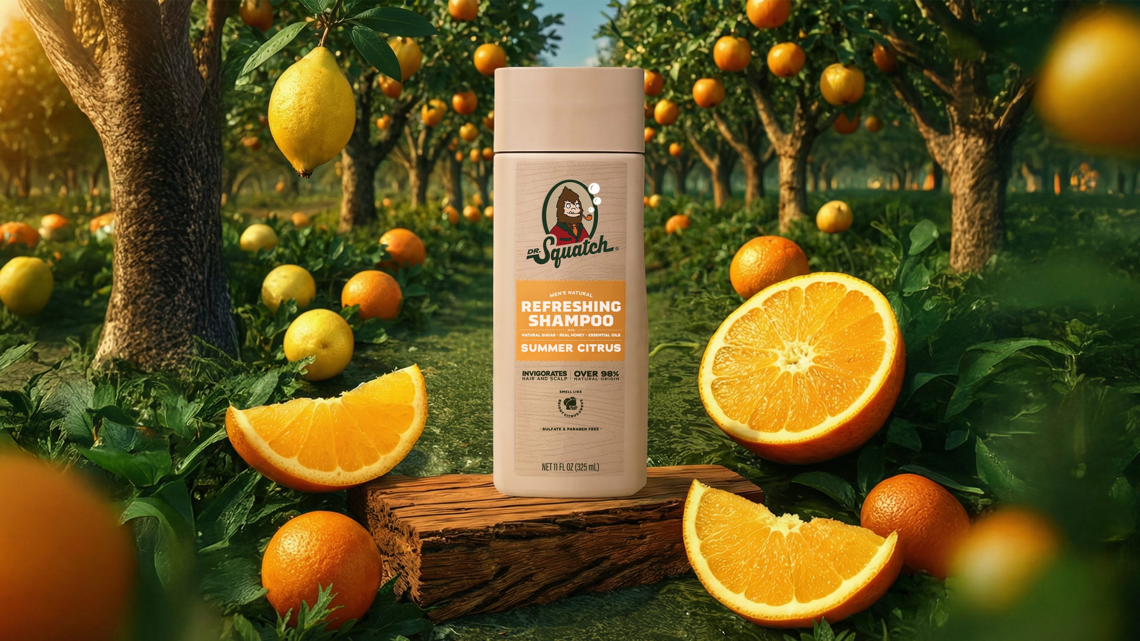Summer Citrus Shampoo - Clean Scent With Strong Vibes
