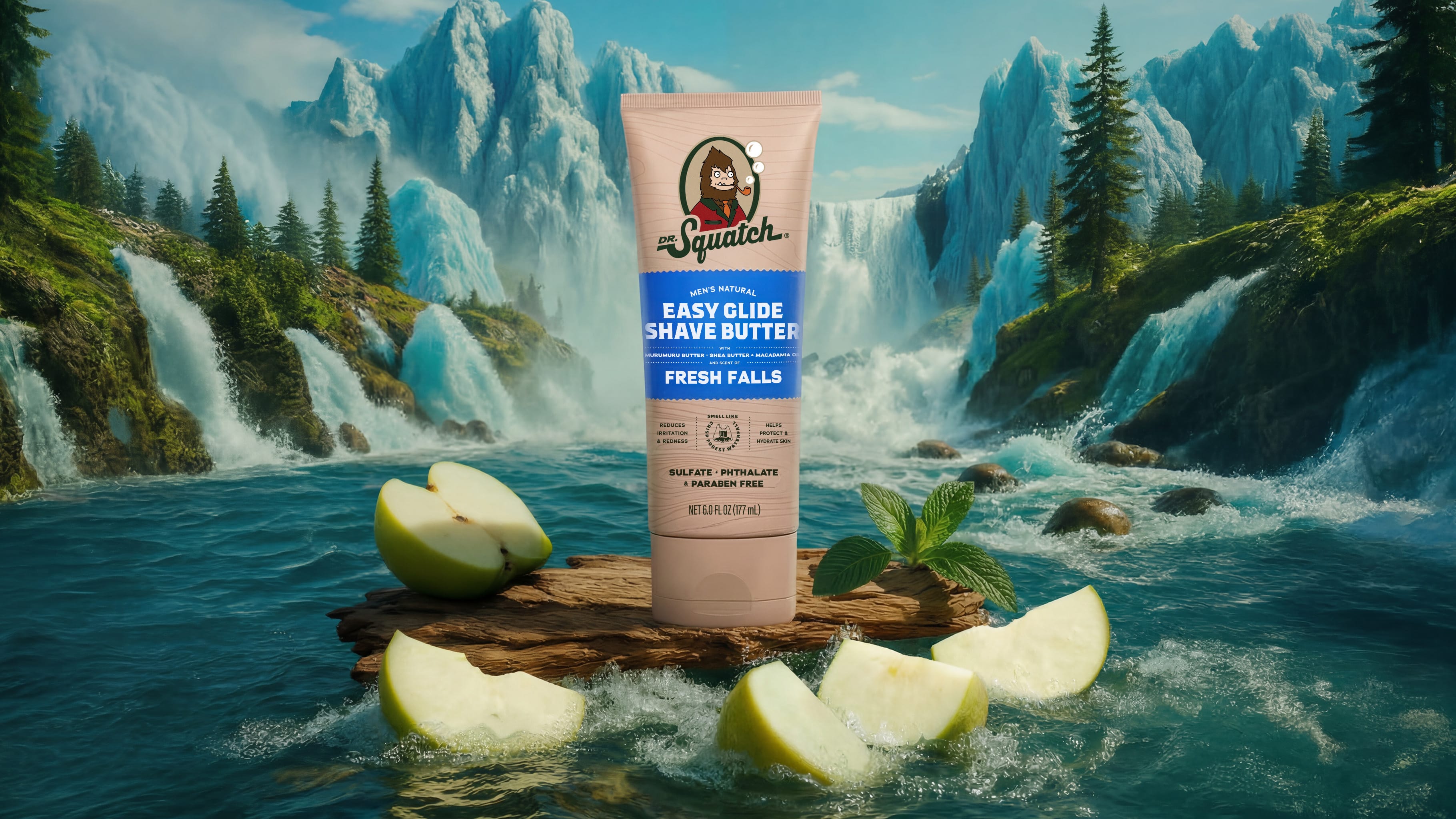 Easy Glide Shave Butter Fresh Falls - Shower Fresh and Guy Approved